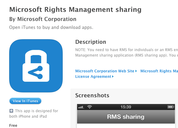 Rms Sharing App Mac